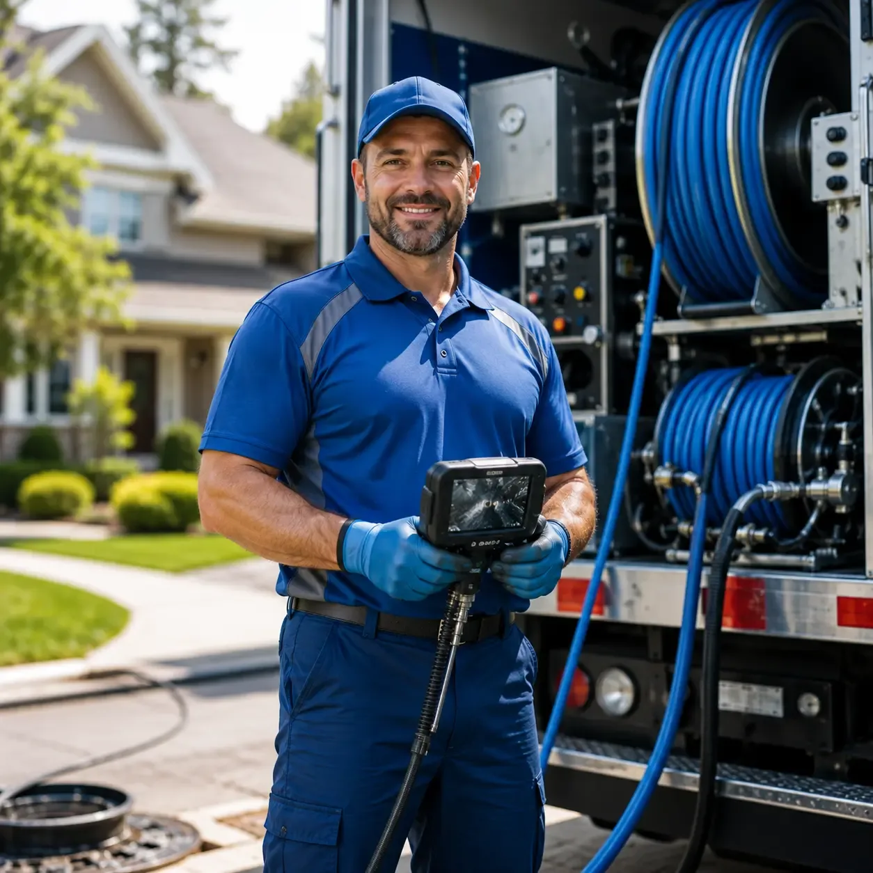 Local outdoor drain cleaning specialists in White Pigeon, MI